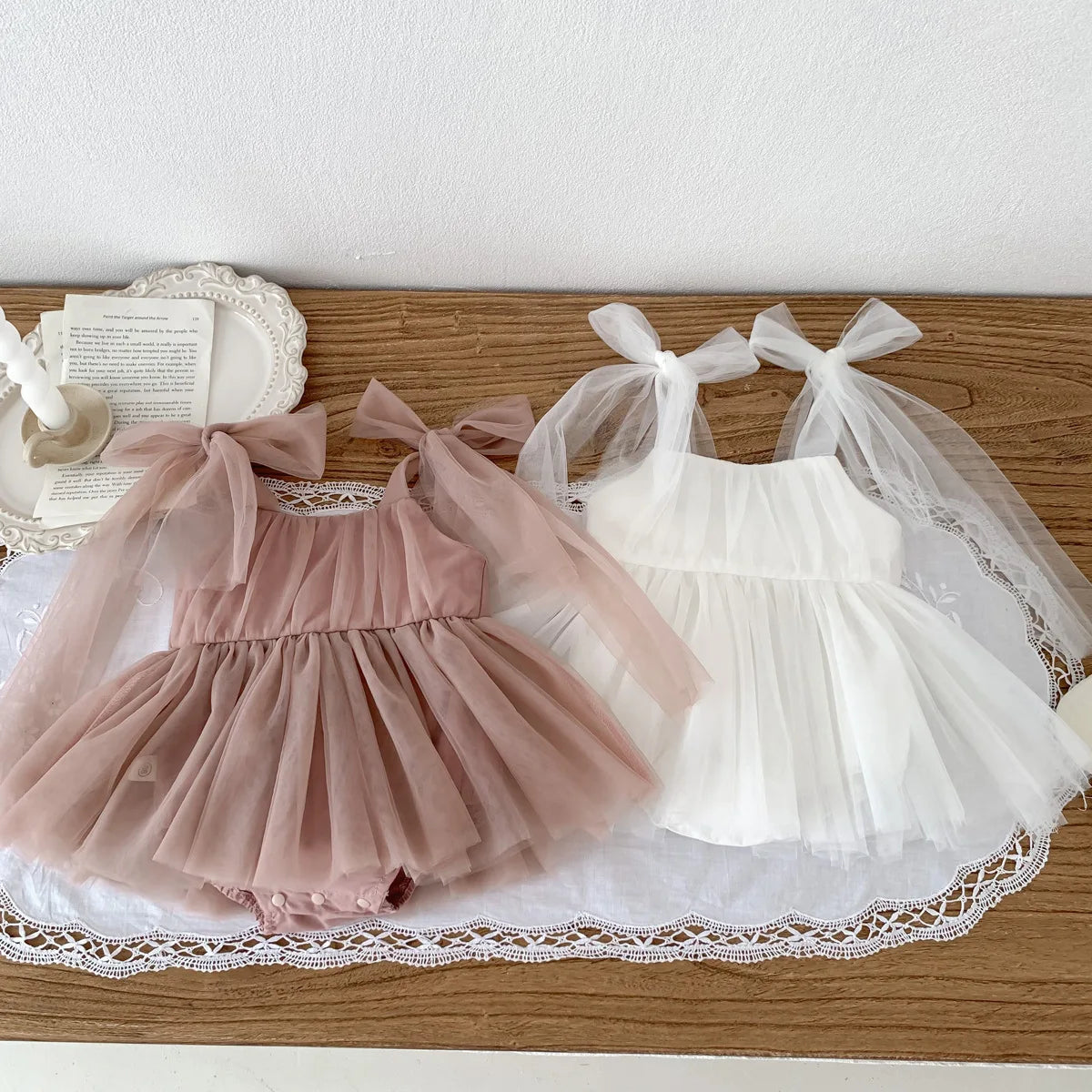 Baby Girls Lace Bodysuits & One-pieces Dress