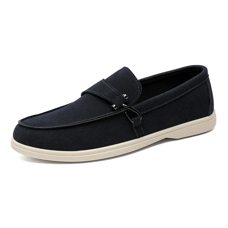 Men's Autumn Slip-On Loafers - Comfortable Soft Tennis & Driving Shoes