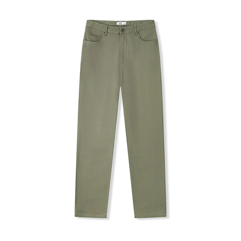 Men's Casual Pants - Minimalist Style Long Trousers for Daily Commuting