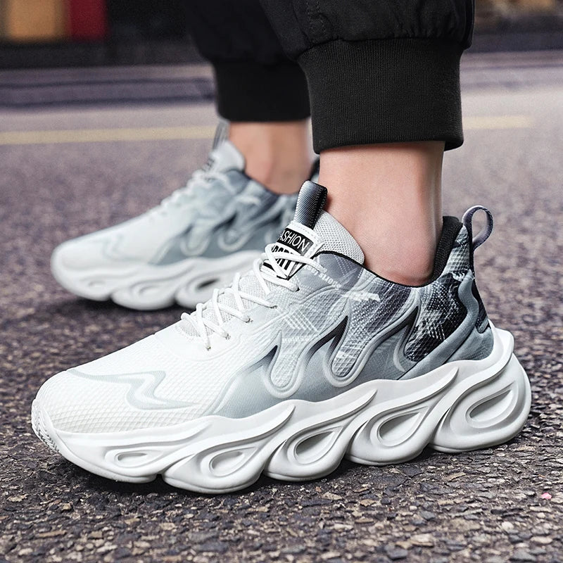 Breathable Sports Shoes for Men - Summer Casual Sneakers