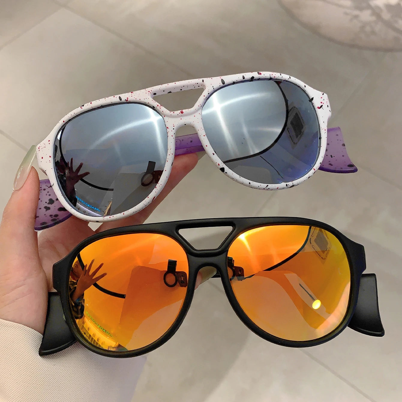 Unisex Oversize Square Sunglasses