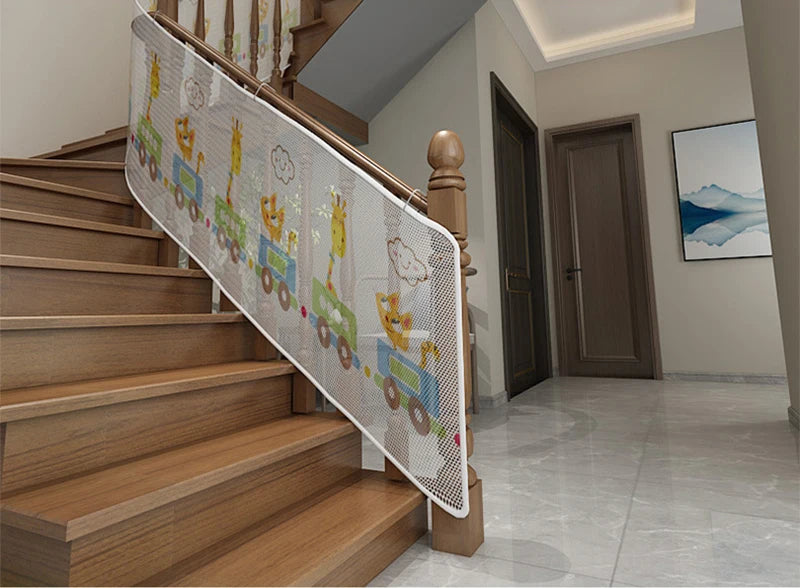 Safety Net for Stairs & Balconies - Thicken Fine Mesh Child Protection Gate
