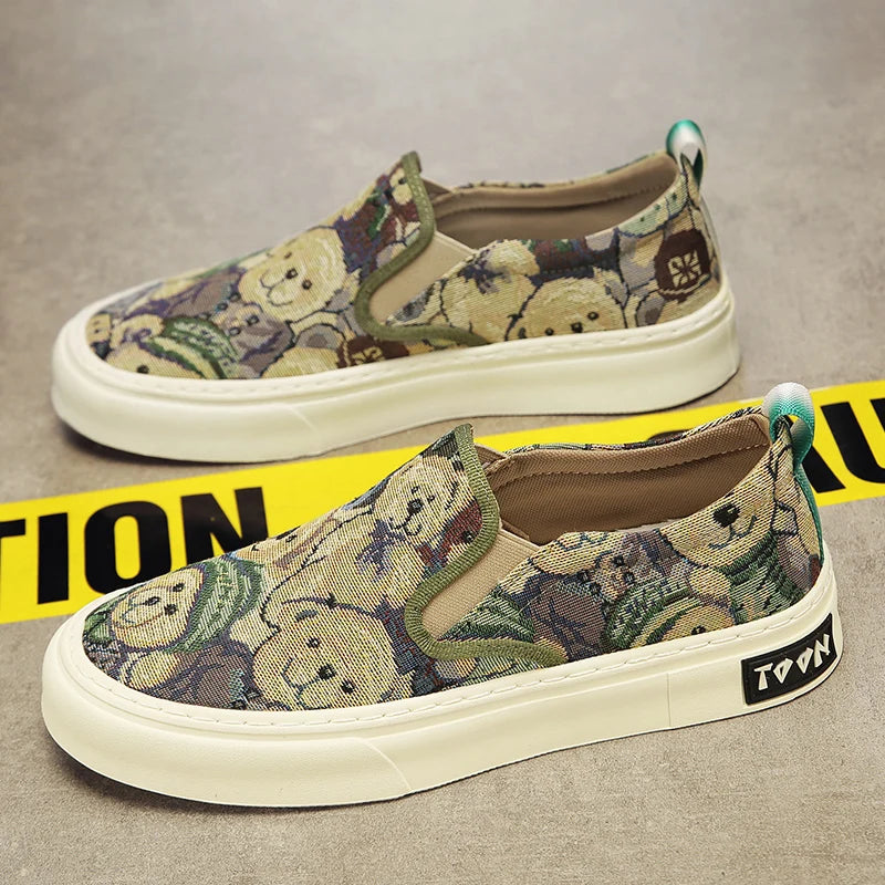 Men's Casual Slip-on Canvas Shoes