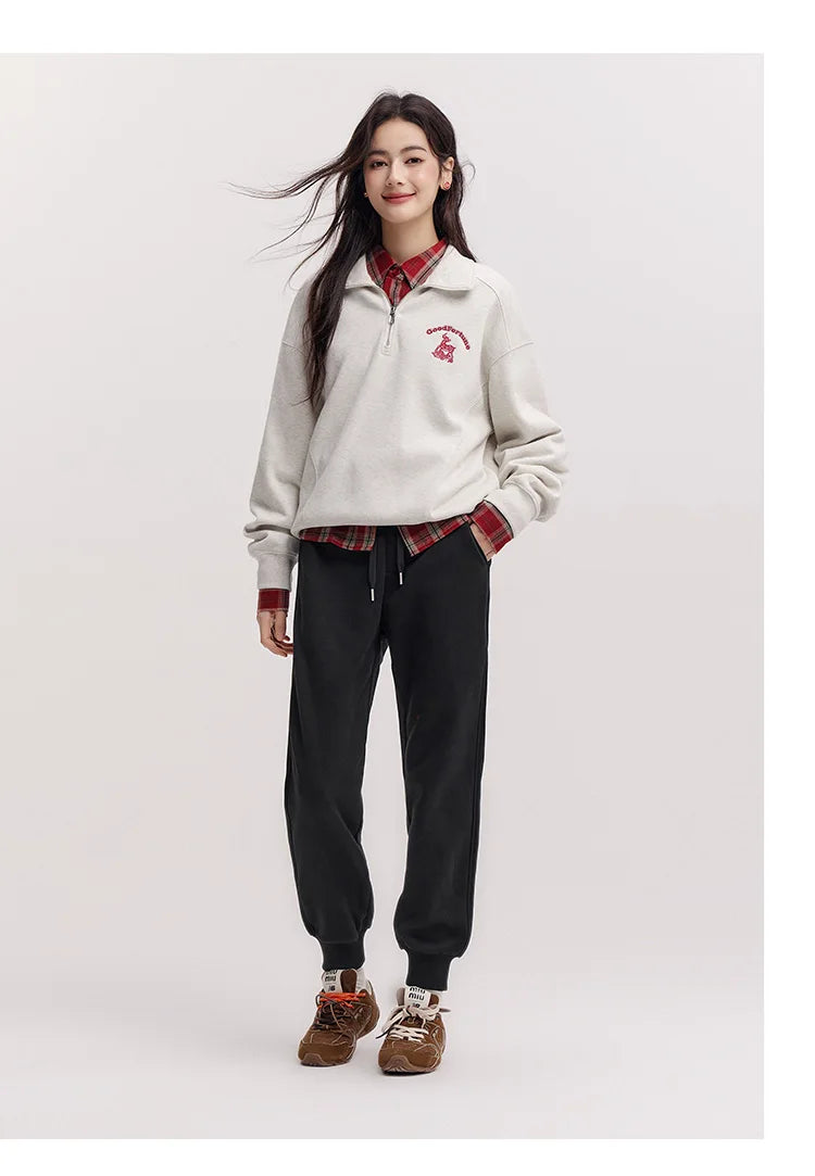 Women's Thermal Fleece Joggers - Antibacterial Winter Sweatpants Casual Wear