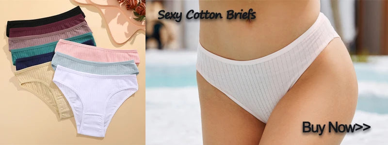 Women's 4Pcs/set Seamless Underwear Ice Silk Briefs Panties Thin Strap Lingerie