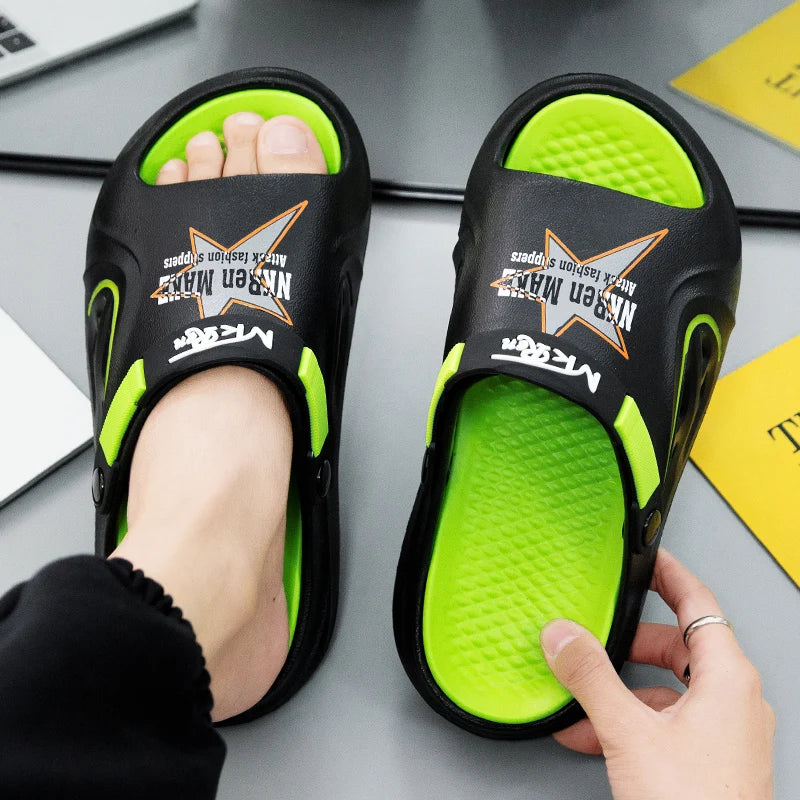 Men's Summer Slippers Platform Casual Sandals Flip Flops Slippers