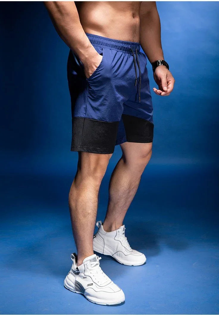 Men's Sports Fitness Quick-dry Basketball Workout Training Breathable Shorts