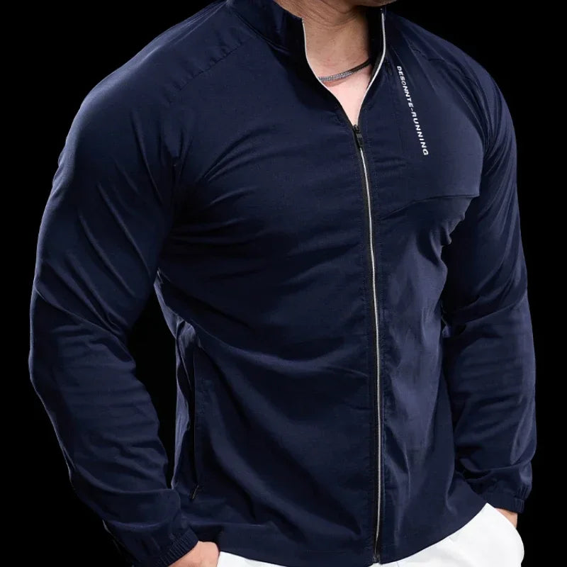 Men's Thicker Pullover Zipper Pullover  Run Outdoor Turtleneck Sweatshirt