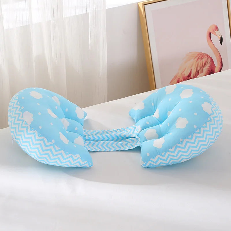 Pregnancy Lumbar Pillow - Ergonomic Maternity Sleeping & Nursing Support Cushion