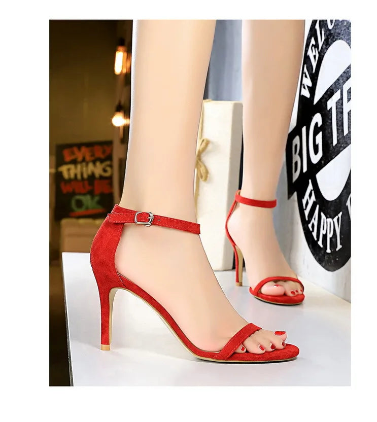 Women's Open Toe Summer High Heels Stiletto