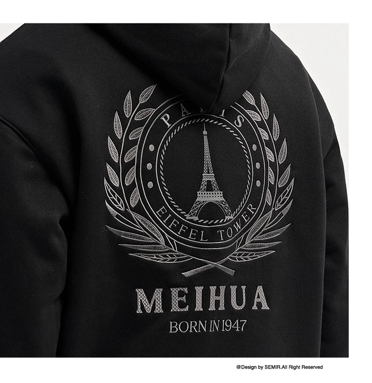 Men's Winter Printed Hoodie - Couple Matching Casual Wear 2025