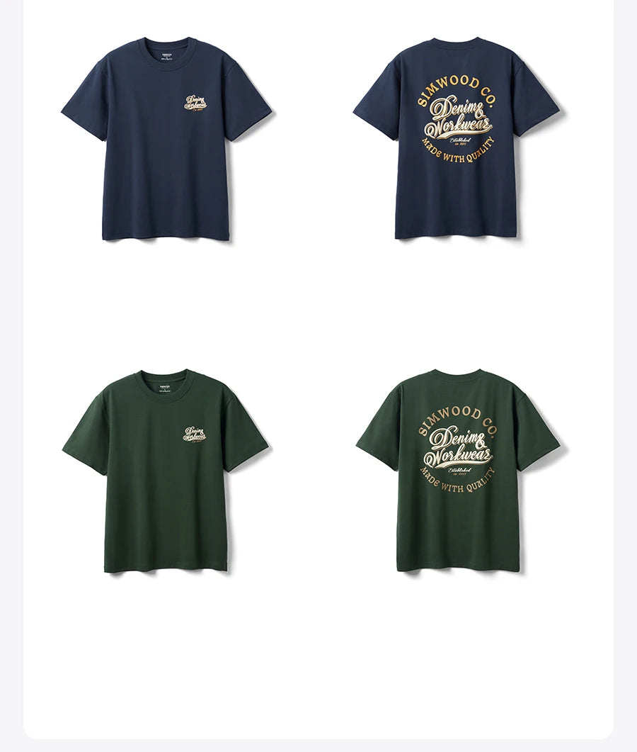 Men's Oversized Cool-Touch T-Shirt with Letter Print