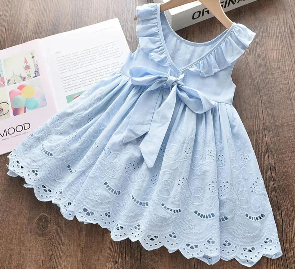 Girl's Floral Princess Outfit Dress