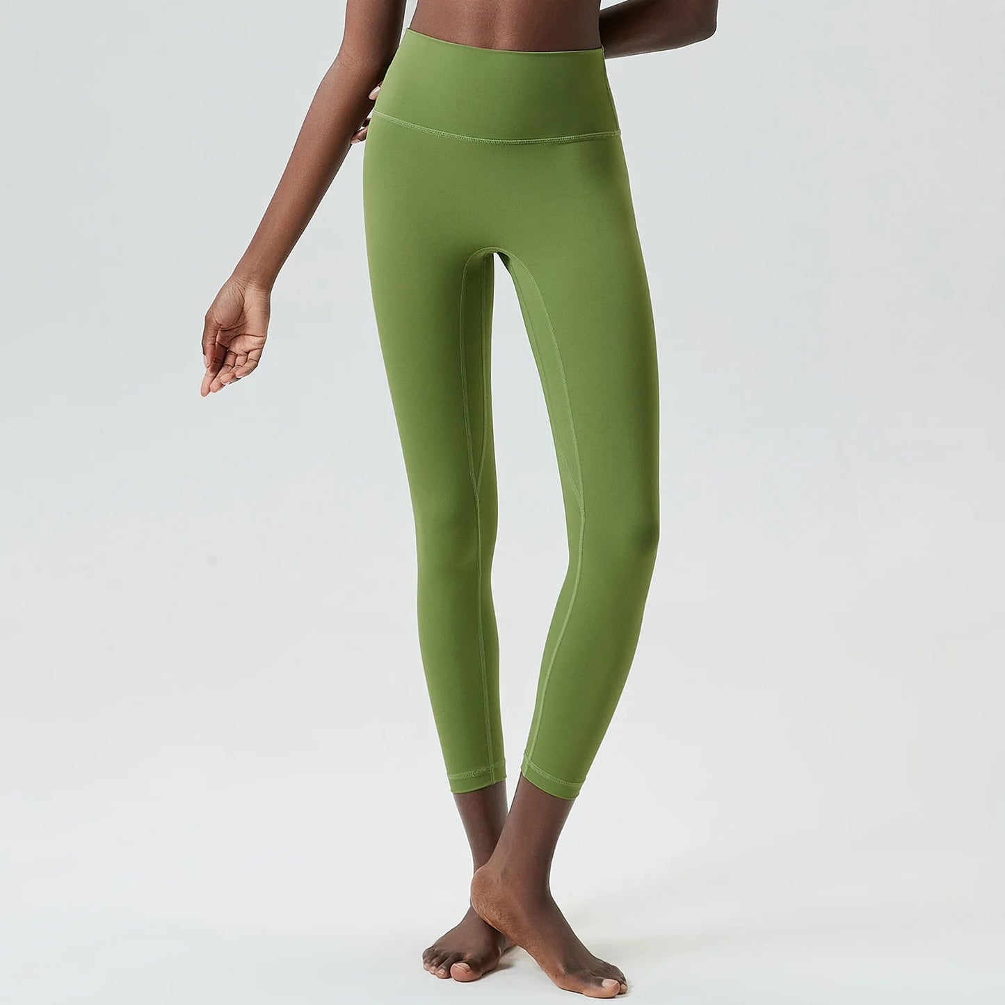 Women's Buttery Soft Yoga Pants High Waist Sports Leggings Soft Fabric Workout Tights Running Sportswear Leggings