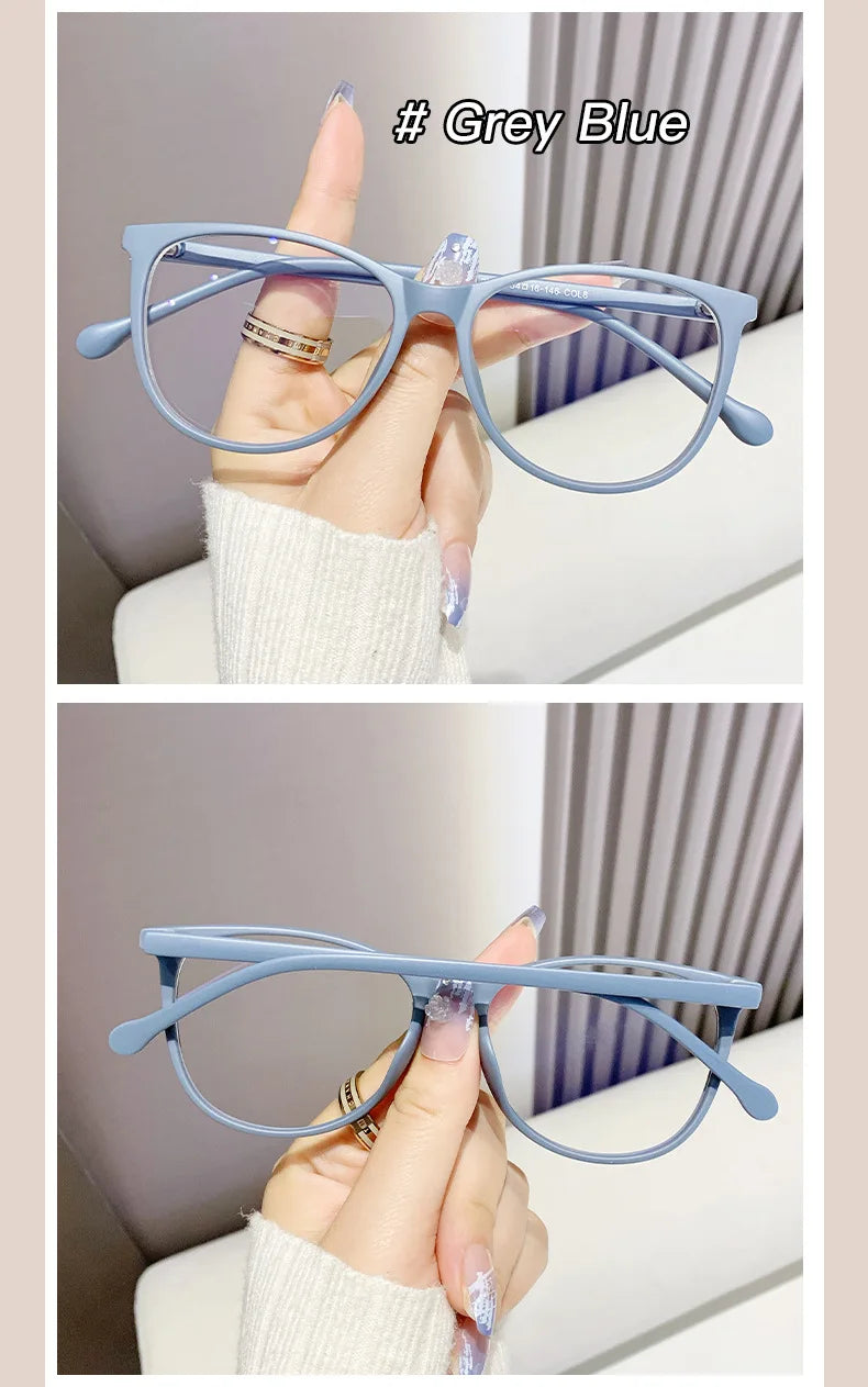 Retro Transparent Fashion Glasses - Anti Blue Light Eyeglass Frame