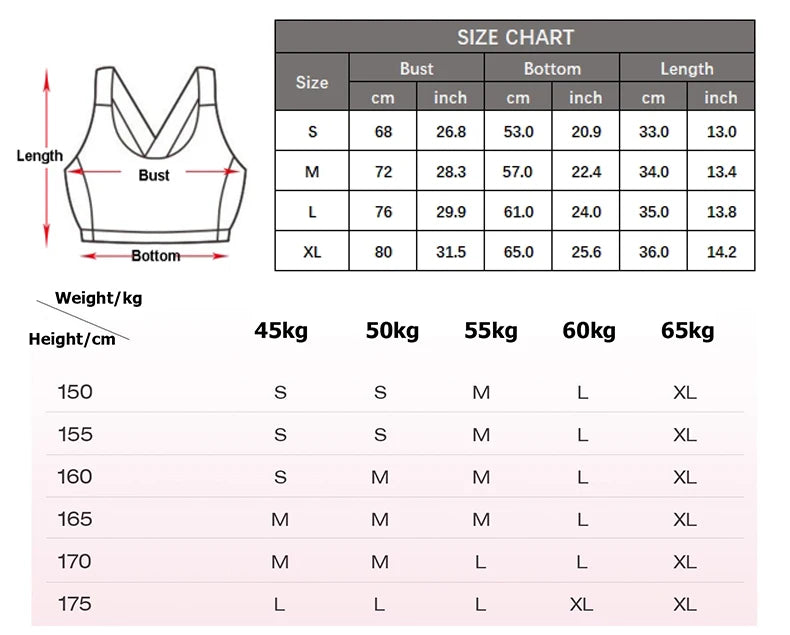 Women's High Impact Fitness Yoga Bra Soft Sports Underwear Square Neckline Gym Crop Top Breathable Workout Top
