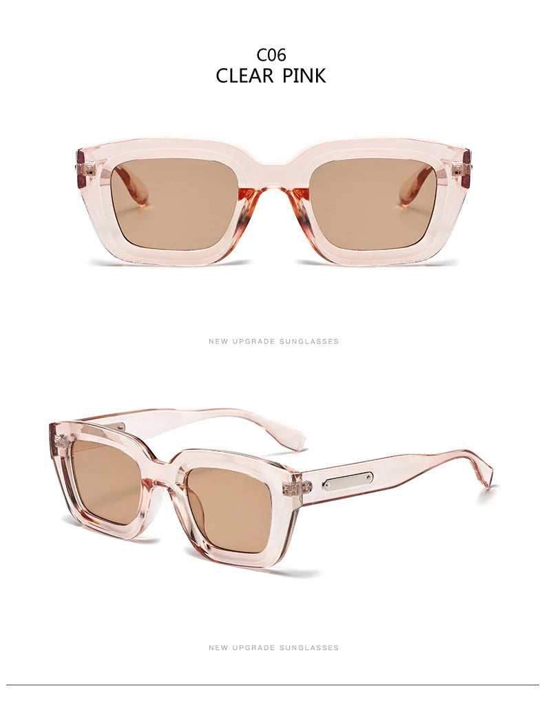 Women's Retro  Square Frame Sunglasses