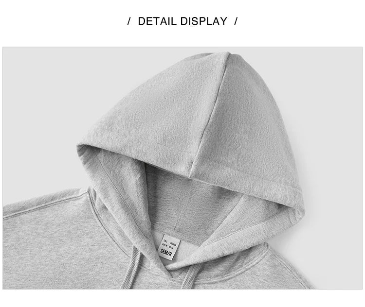 Women's Fleece Lined Thermal Hoodie - Antibacterial Loose Fit Winter Pullover