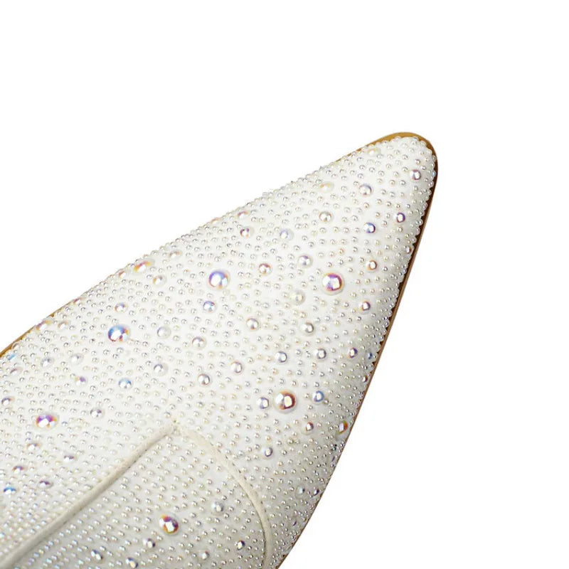 Pearl Pointed Toe Ankle Boots