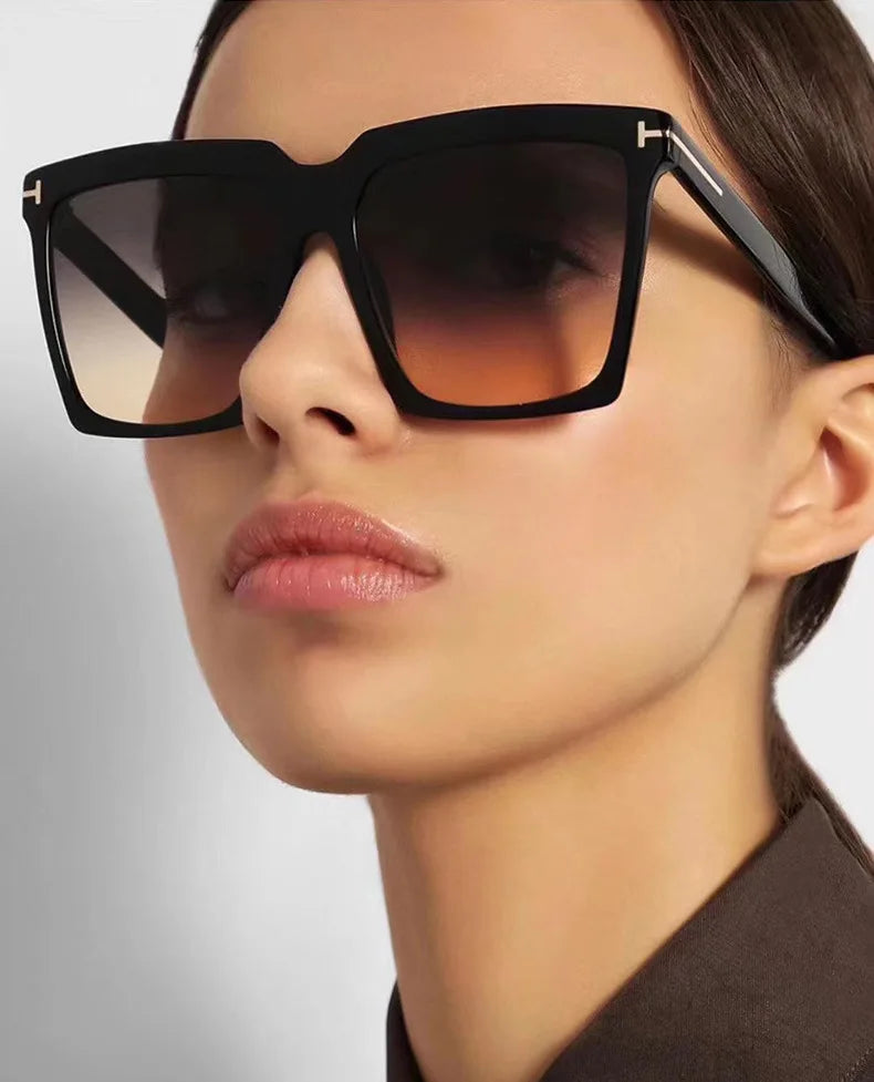 Women's Octagonal Sunglasses - Fun Personalized Retro Frameless Shades