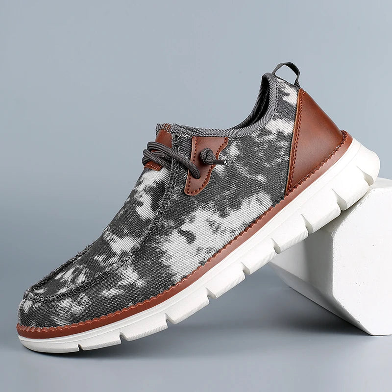 Men's Casual  Slip-on Canvas Flat Loafer Shoes