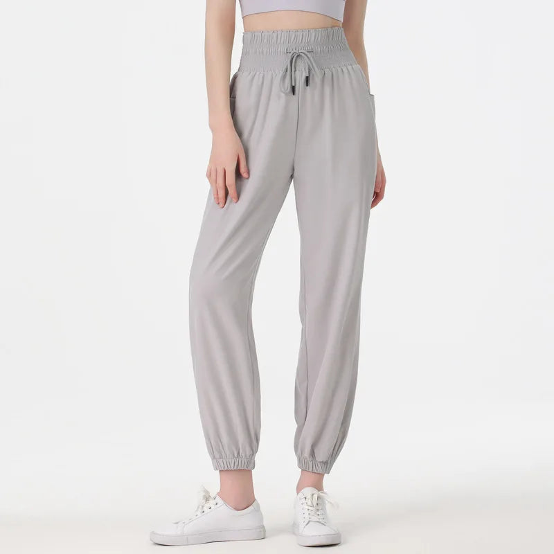 Women's High Waist Jogger Running Pants