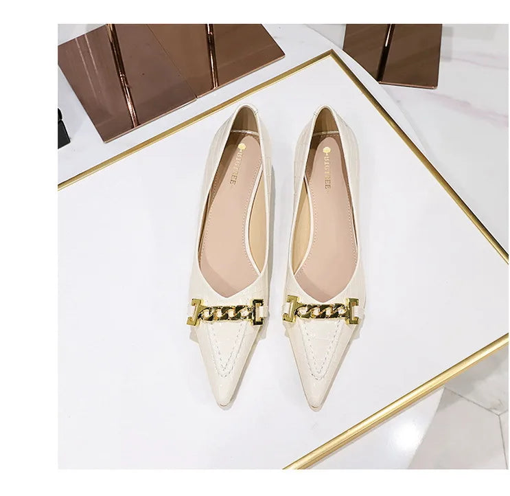 Patent Leather Stiletto Pumps - Professional Office Heels Available in 12 Colors