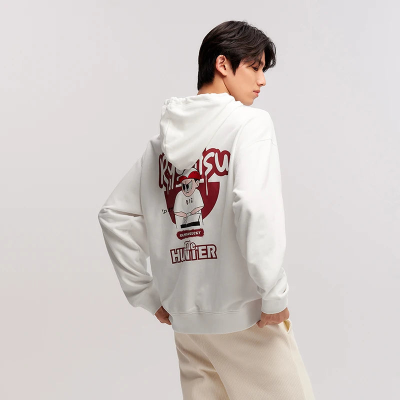 Men's Winter Campus Hoodie - Couple Matching Hooded Sweatshirt 2025