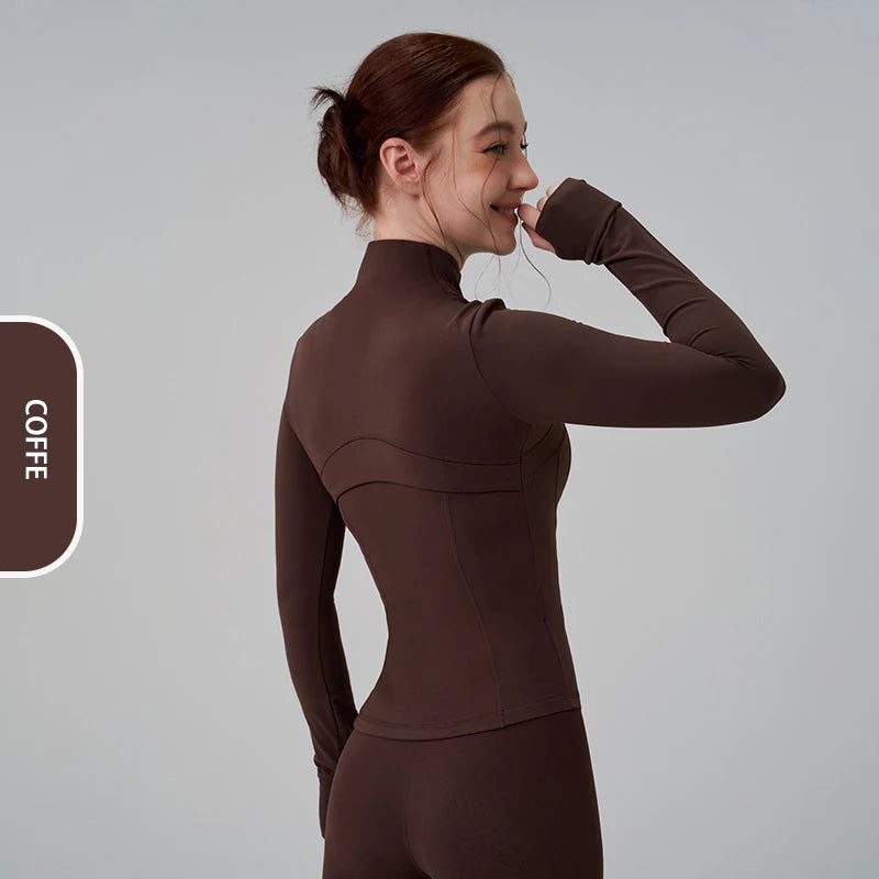 Long Sleeve Crop Top Jacket