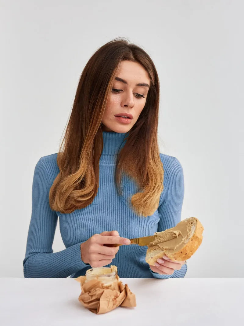 Women's Knitted Pullover Turtleneck