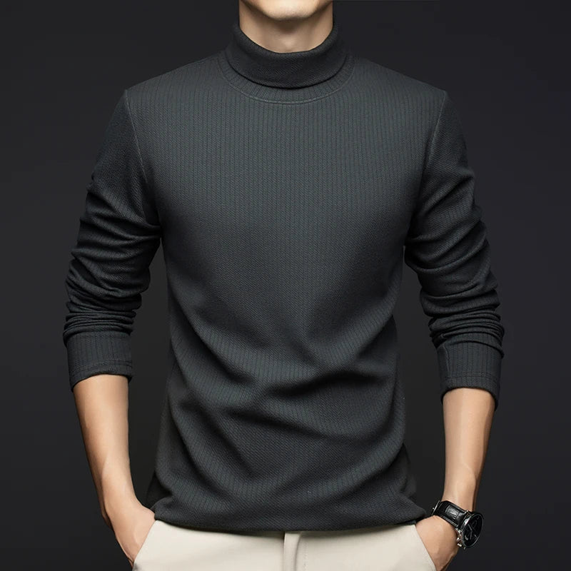 Men's Turtleneck Knitted Sweater