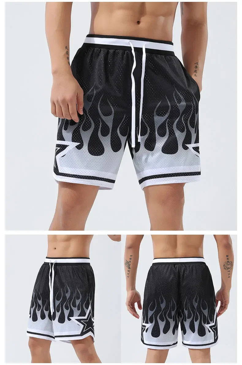 Men's Basketball Loose Fitness Sports Shorts