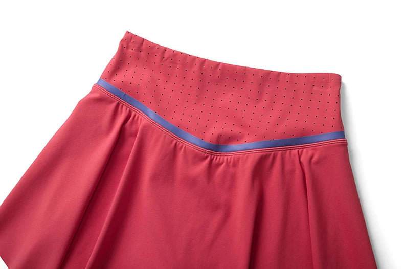 Women's High Waist Tennis Skirt - 2-in-1 Quick Dry Athletic Skort