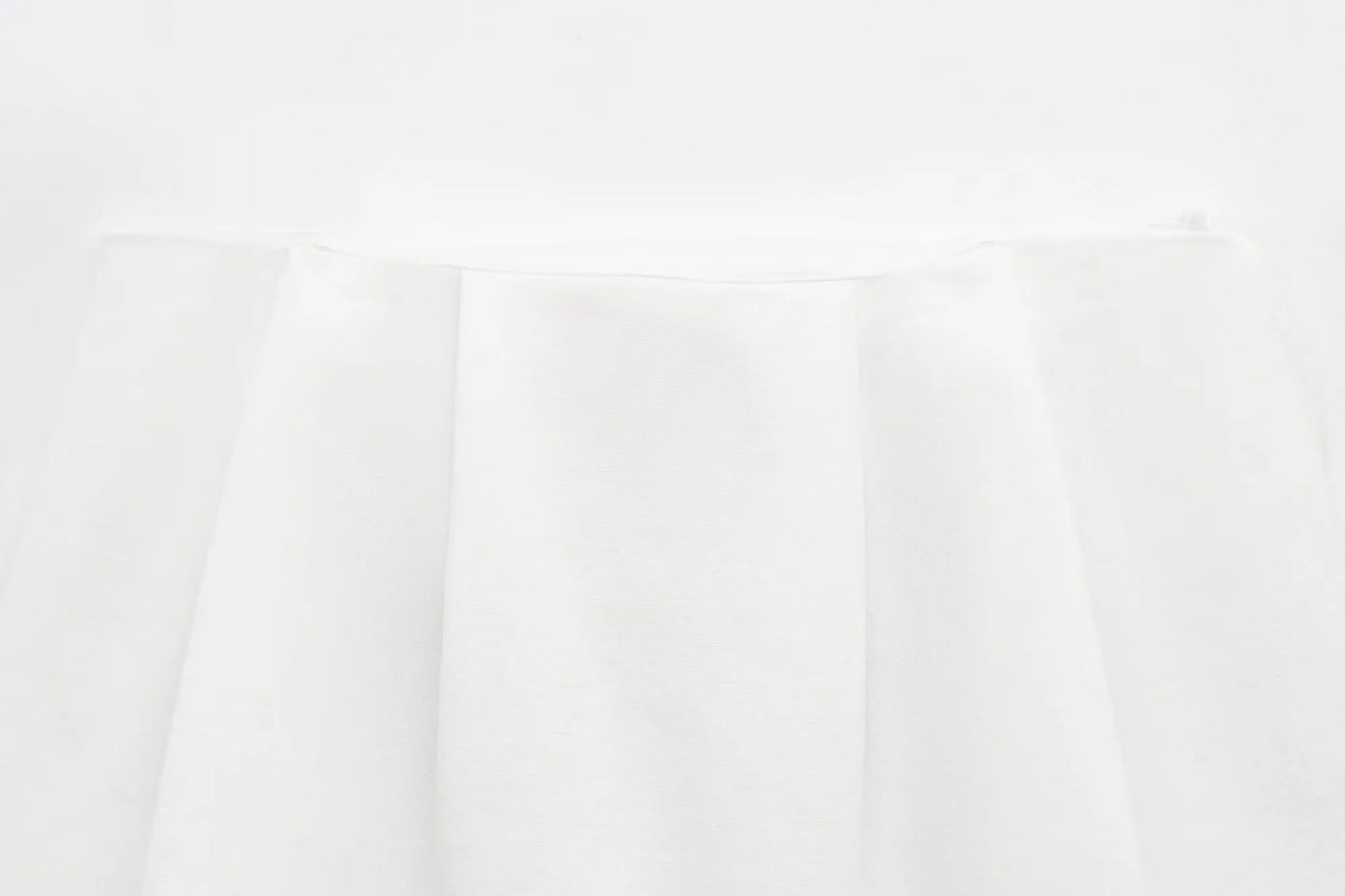 Women's Summer Pleated Strapless Top with Wide Leg Pants Set