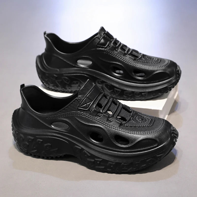 Men's Summer Sandals Platform Outdoor Quick Dry Beach Wading Water Non-Slip Clogs