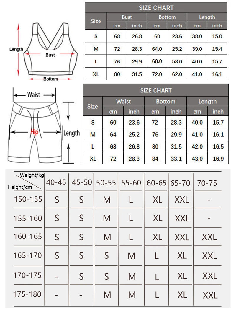 Women's Two Piece Tennis Skirt Set - Soft Stretchy Outdoor Running Suit