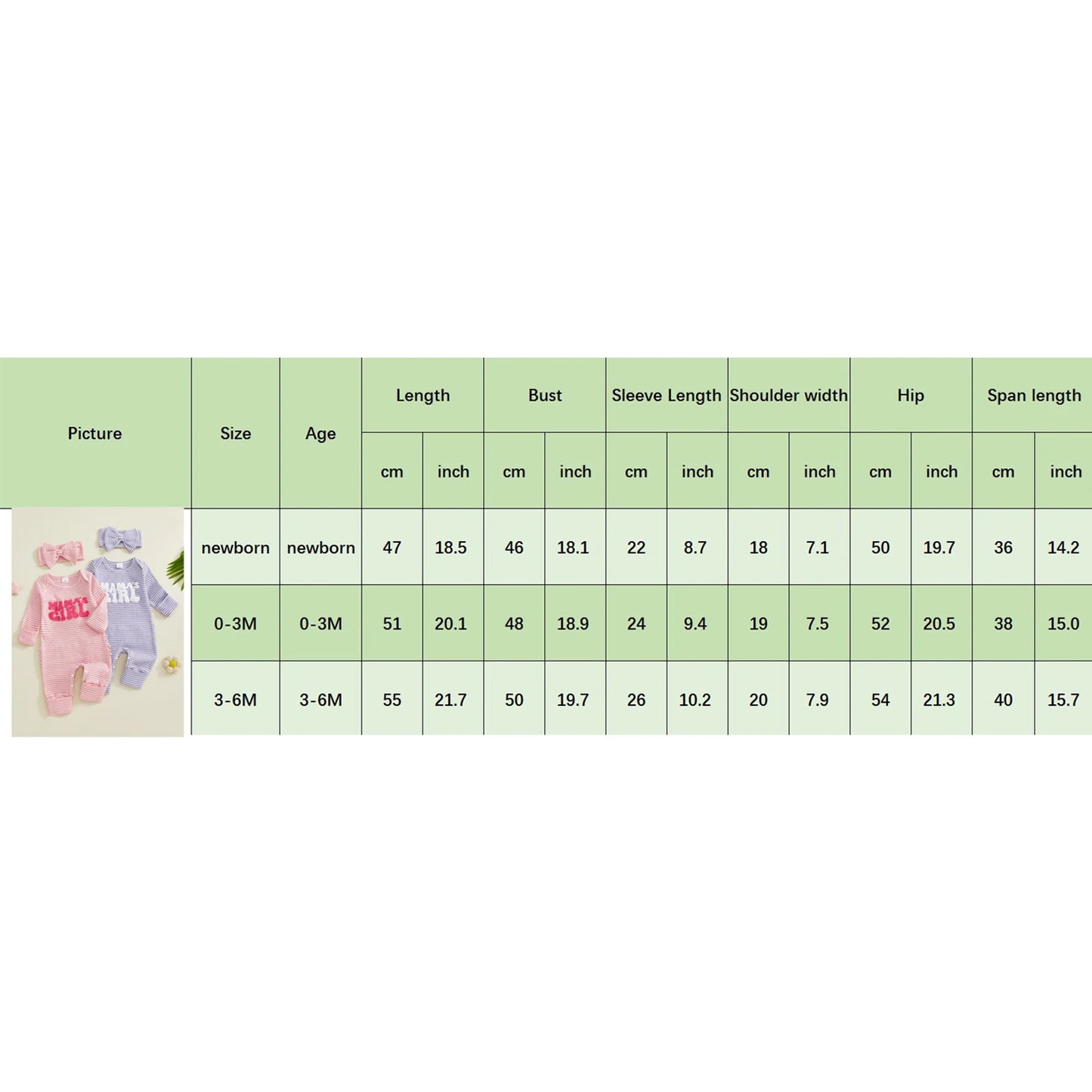 Baby 2-Piece Romper Outfit Set - Letter Embroidery Jumpsuit & Headband