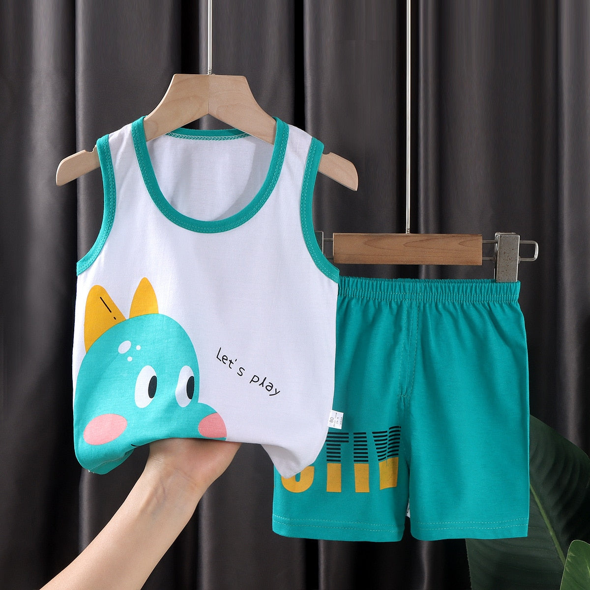 2PCS Children's Boy's Vest Set