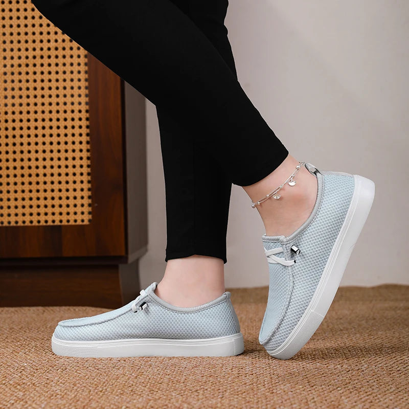 Men's Breathable Casual Sneakers - Soft Driving Running Trainers