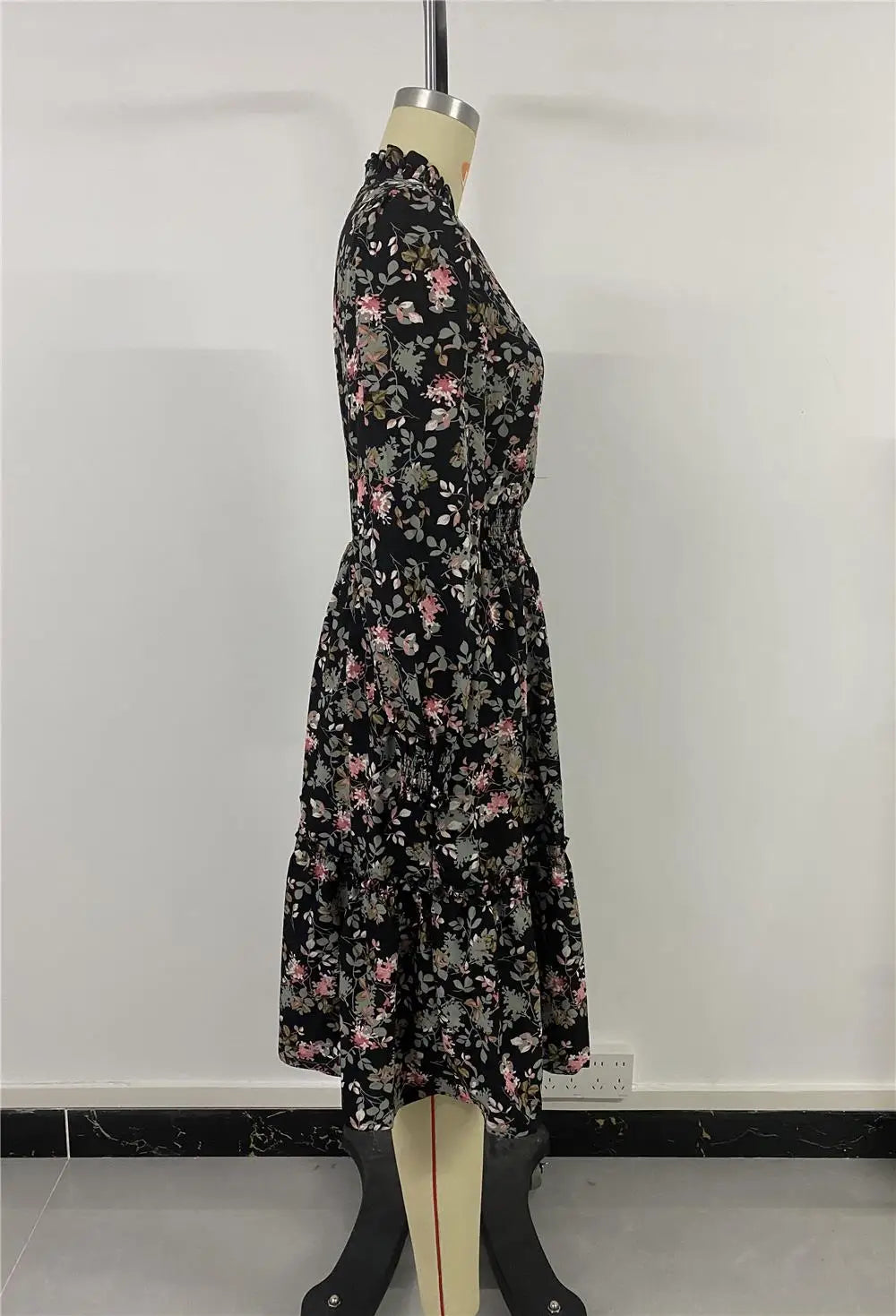 Women's Elegant V-neck Dress