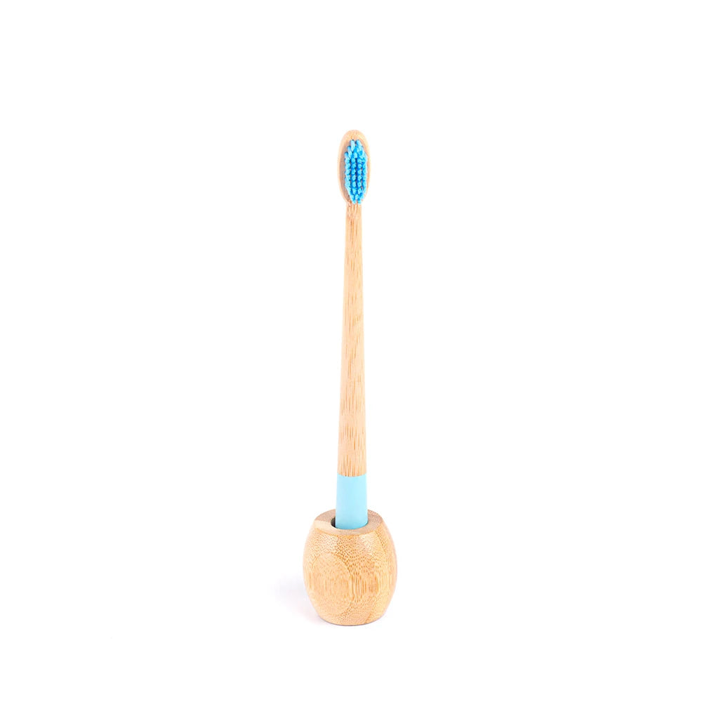 2Pcs Sets Toothbrush and Toothbrush Bamboo Vegan Set