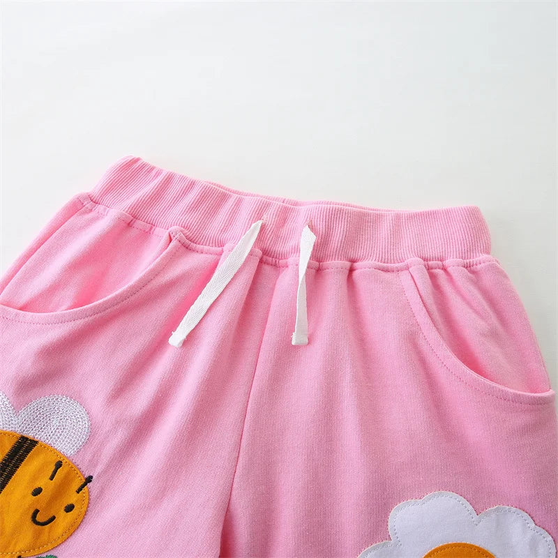 Children's Embroidery Shorts