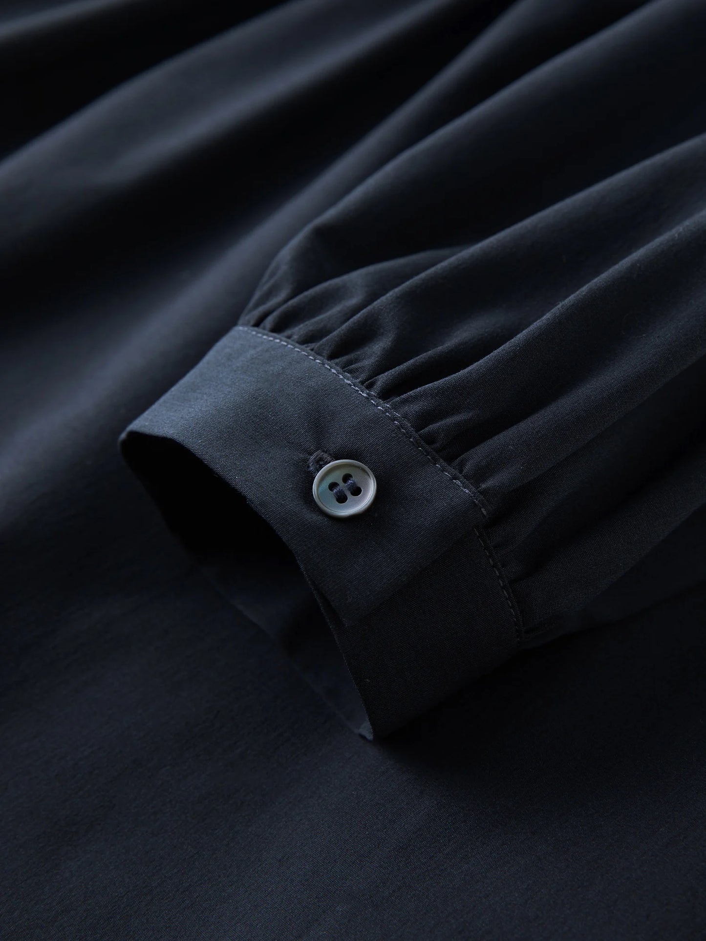 Plus Size College Style Navy Collar Ribbon Dress