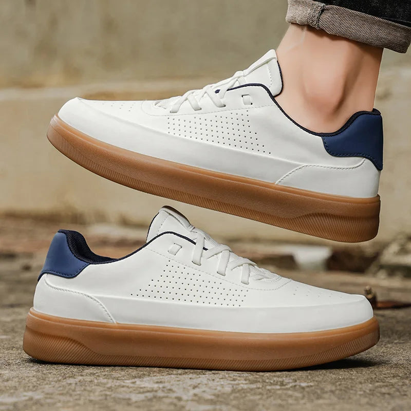 Men's Versatile Casual Sneakers - Lace-Up Running Sports Trainers