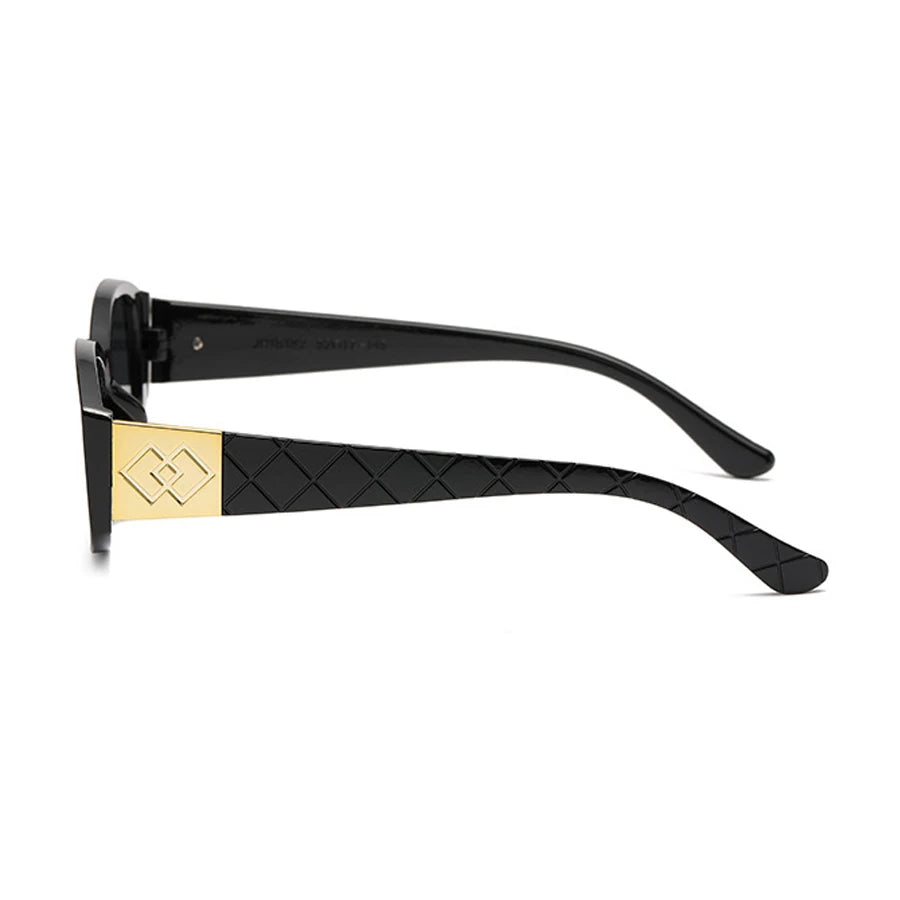 Unisex Oval Frame Sunglasses