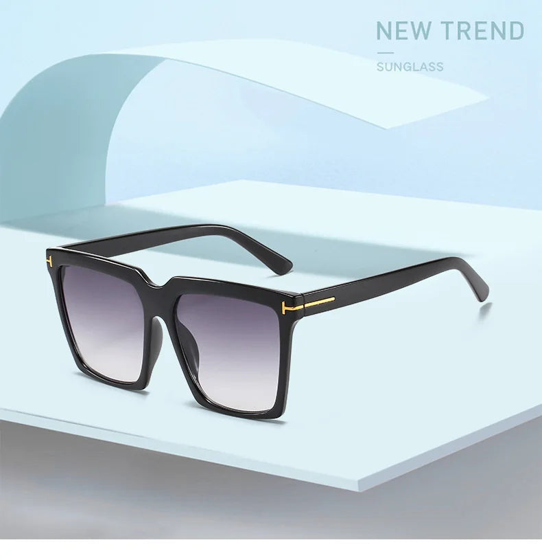 Women's Octagonal Sunglasses - Fun Personalized Retro Frameless Shades