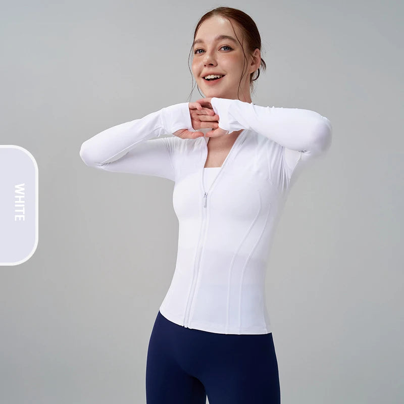 Long Sleeve Crop Top Jacket