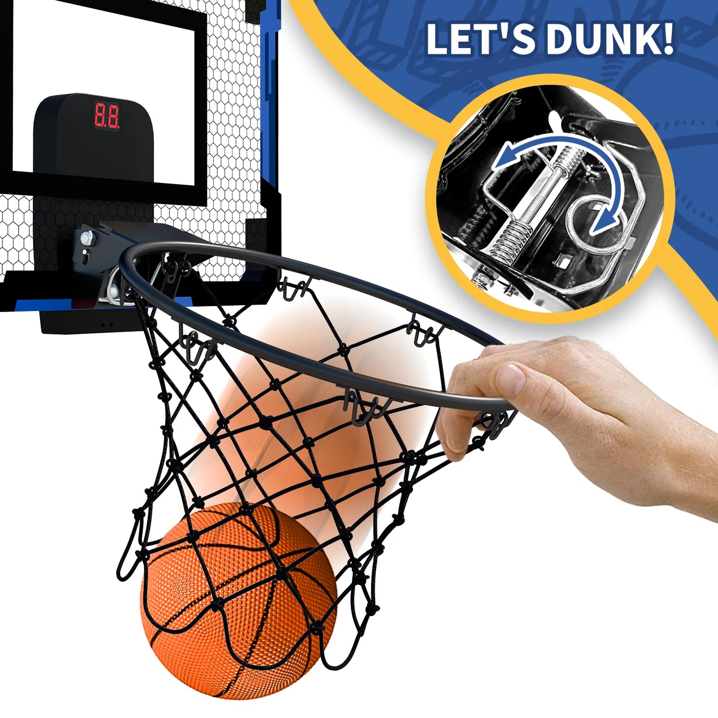 Children's Foldable Basketball Hoop (Indoor and Outdoor)