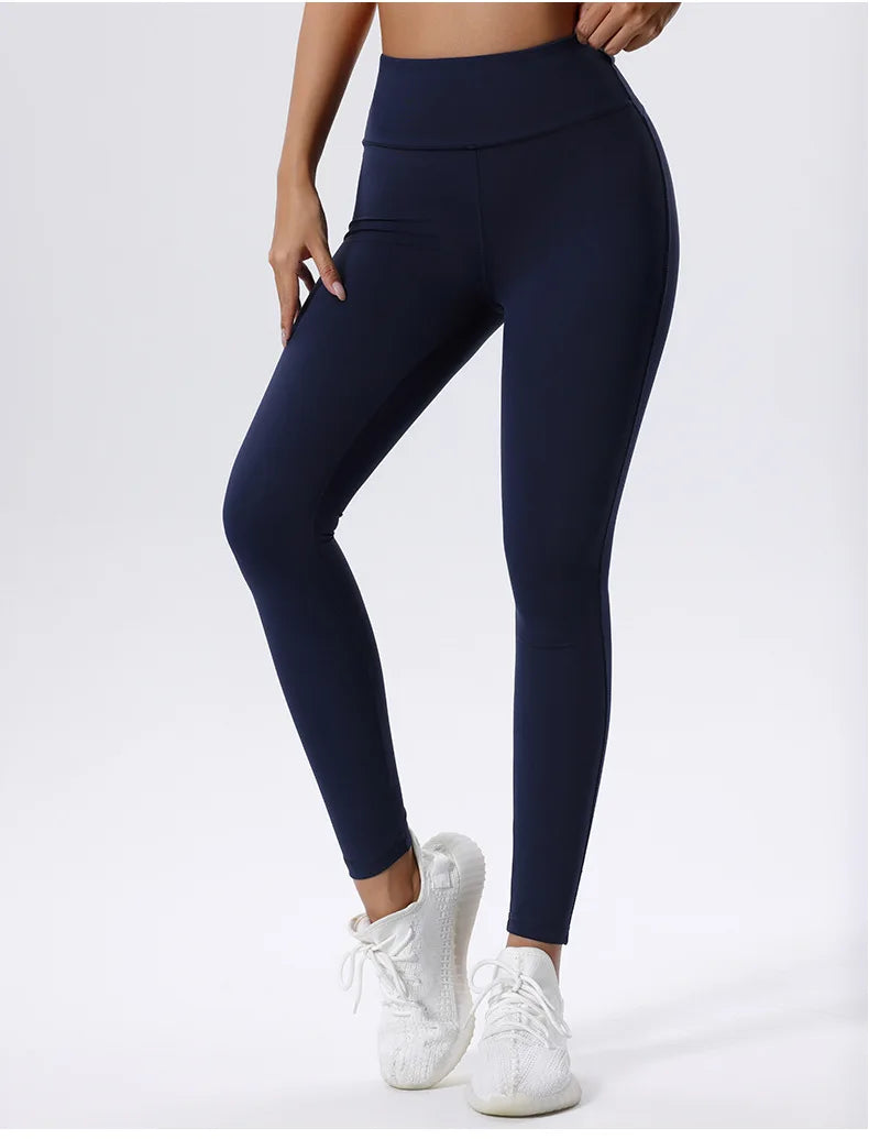 Women's High Waist Sports Leggings Slim Fit Super Stretch Yoga Pants  Butt Lift Workout Tights Gym Clothes Sportswear
