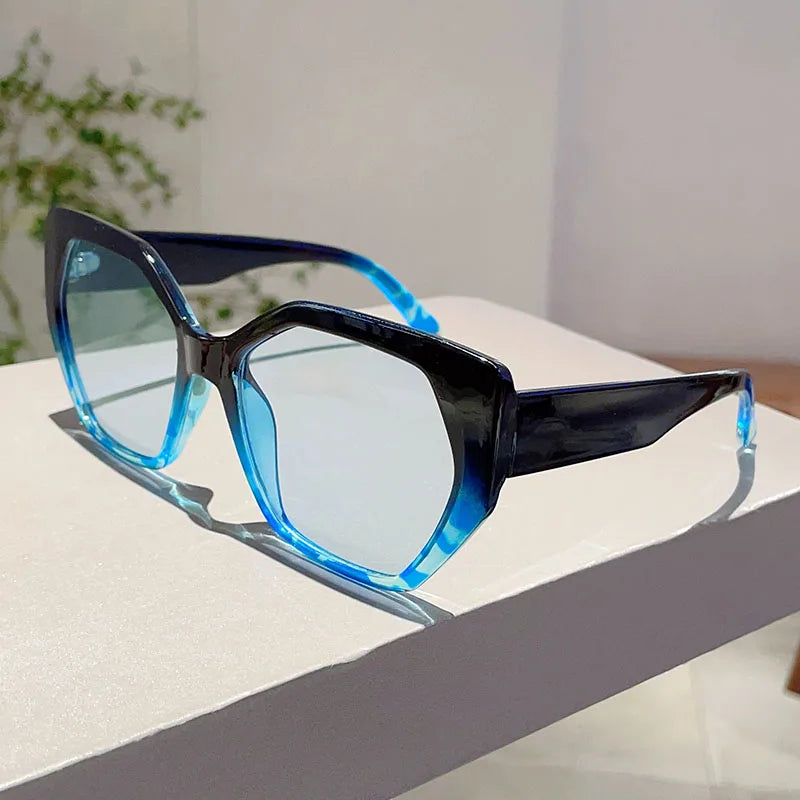 Women's Polygon Gradient Sunglasses